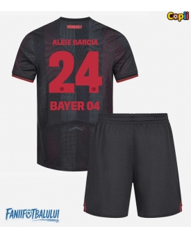 Bayer Leverkusen Aleix Garcia #24 Echipament de Fotbal Replică 2025-26 Copii Acasa (+ Șorturi)